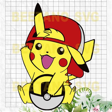 Pikachu Svg Pokemon Svg Files Pikachu Svg Dxf Eps Png Instant Download