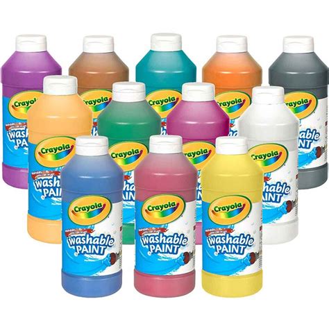 Crayola® Washable Paint Pint Beckers School Supplies