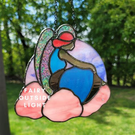 Stained Glass Fairy Etsy