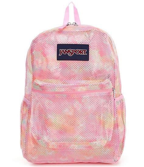Jansport Kids Neon Daisy Eco Mesh Printed Backpack Dillards