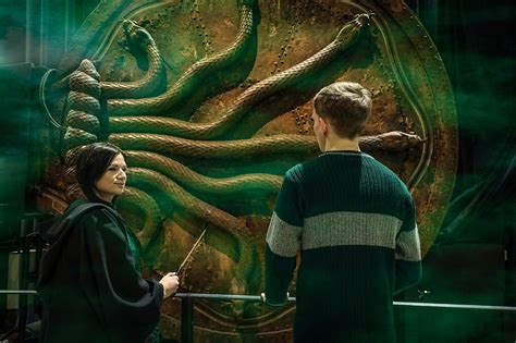 Slytherin Slides Its Way Into Londons Warner Bros Studio Tour