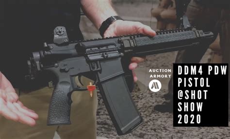 New Daniel Defense Ddm4 Pdw Pistol Shot Show 2020 Auction Armory