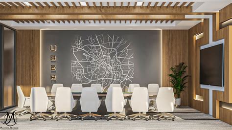 Office Meeting Room Administrative Design On Behance