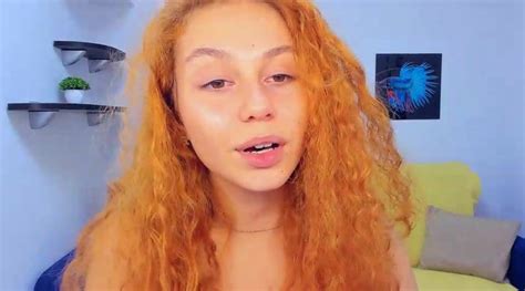 milagrante cute curly haired redhead webcam chat