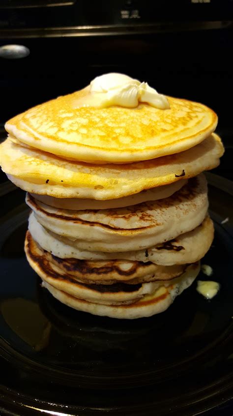 Turn pancakes and cook until second sides. Old Fashioned Pancakes | Delicious, Recipes, Food