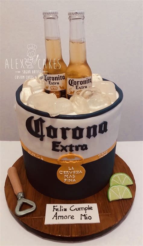 Cerveza Bizcocho De Cumpleaños Para Hombre Ver Más Ideas Sobre Torta De