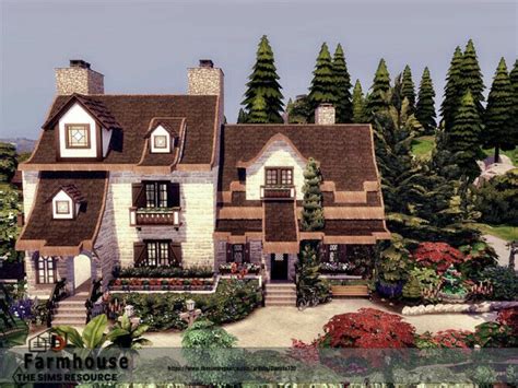 Farmhouse By Danuta720 Sims 4 Cc Download