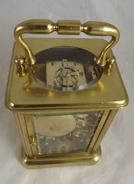 Antiques Atlas French Brass Cased Carriage Clock