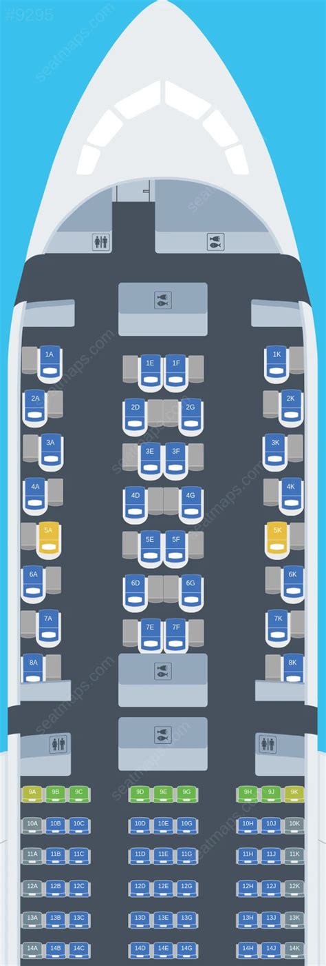 Seat Map Of Boeing Turkish Airlines Updated