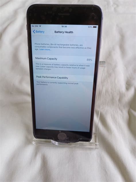 Apple Iphone 6 Plus 16gb Greygrade Bunlocked A1524 Cdma Gsm