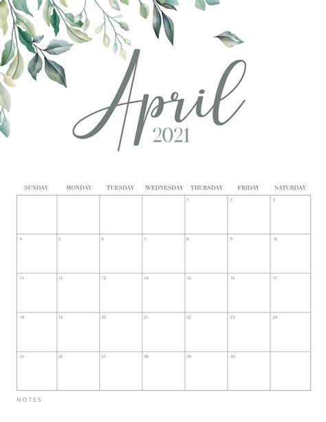 Printable Calendar April 2021 Free 2021 Printable Calendars Gambaran