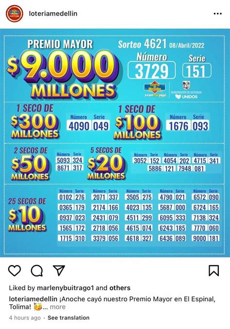 Novo Milionário Na Colômbia Resultados Da Loteria De Medellín Infobae