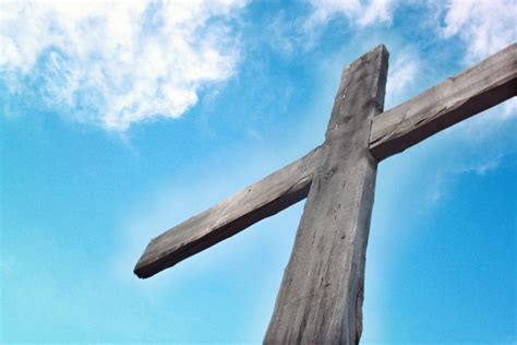 Cross In The Sky Religious Stock Image Cross Connection Church