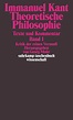 Theoretische Philosophie. Buch von Immanuel Kant (Suhrkamp Verlag)