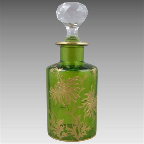 Antique Glass French Crystal Perfume Bottle Perfume Bottles Glass