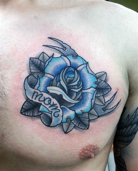 Blue Rose Tattoo By Mikey Nichol Tattoonow