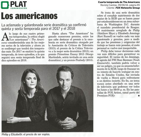 Copyright (c) fox networks group asia pacific limited, taiwan branch and ngc network asia ,llc taiwan branch. FOX Networks Group: Cuarta temporada de The Americans en ...