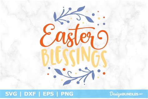 Easter Blessings SVG File