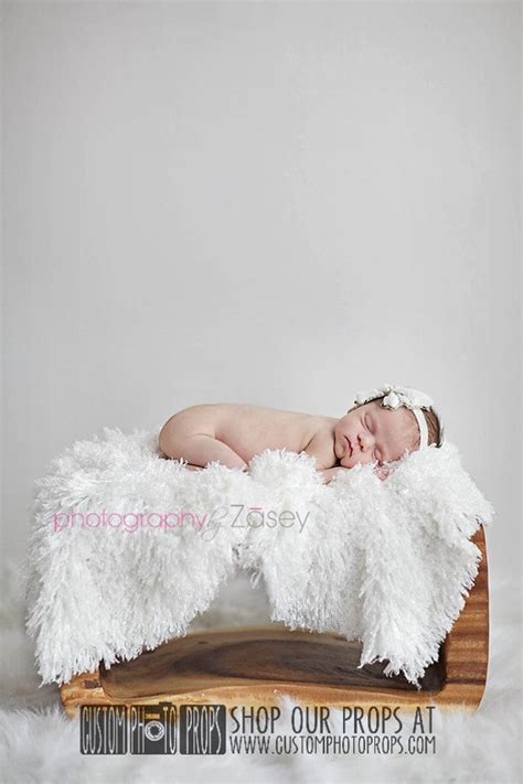 Items Similar To Very Soft Large White Faux Fur Newborn Baby