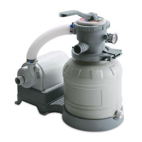Summer Waves 10 Inch Sand Filter Pump System For Above Ground Swimming