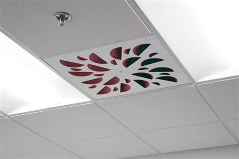 Copyright hvac hero 2014 all rights reserved. NEX-S Architectural Ceiling Diffuser with Red Concave ...