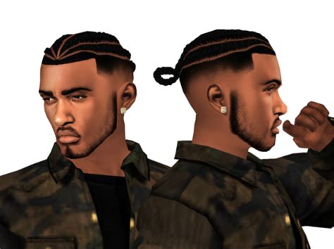 Ebonix Omari 16k Followers T Pt1 Sims 4 Hair Male Sims Hair