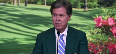 Augusta National Masters Chairman Fred Ridley Announces Womens