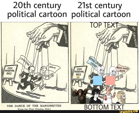 Ry Toon 21st Centu 20th Century Political Cartoon Political Car Lid The