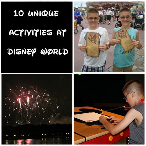 10 Unique Activities at Walt Disney World -Family Friendly Frugality