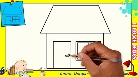 Como Dibujar Casa Para Ninos Dibujos Faciles Dibujo Facil Dibujos