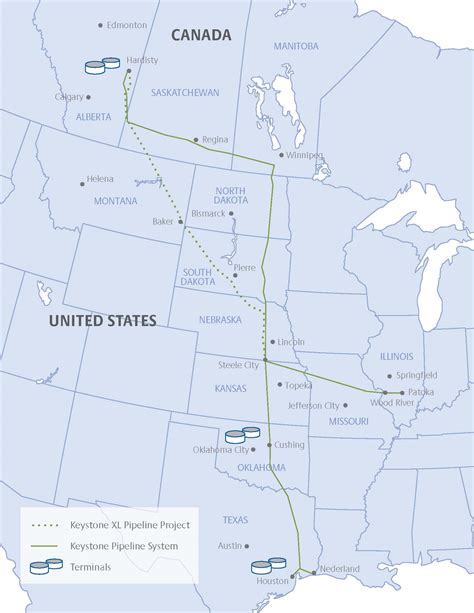 The proposed keystone pipeline would extend from alberta, canada, to the u.s. Investing in Keystone XL pipeline | Alberta.ca
