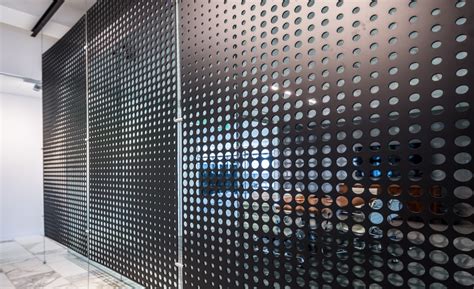 Laser Cut Metal Partition Perfection At The Maximus Office 2017 10 03