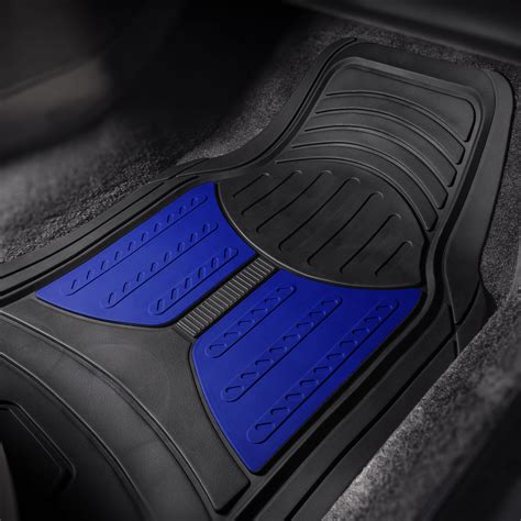 2 Tone Floor Mats For Car Suv Van All Weather Universal Fitment 8
