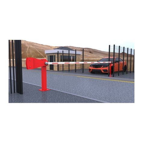 Parking Facilities Ltd Heavy Duty Manual Raise Arm Barrier 70 M