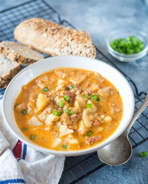 Chorizo And Potato Soup Easy Peasy Meals