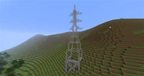 Detail Transmission Tower Minecraft