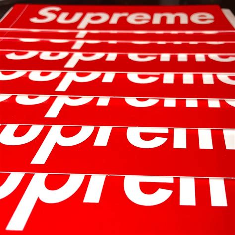 Supreme Supreme Box Logo Stickers X20 Grailed