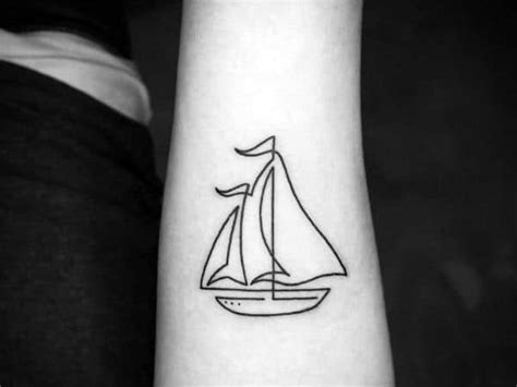 75 Line Tattoos For Men Minimal Designs With Bold Statements