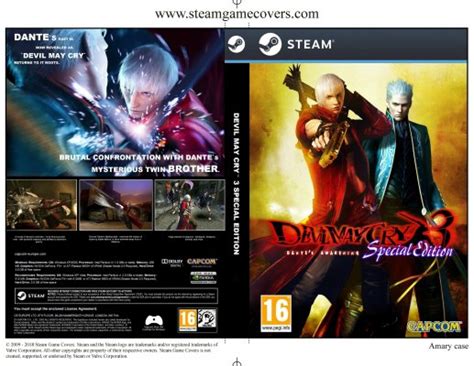 Steam Game Covers Devil May Cry 3 Special Edition Box Art