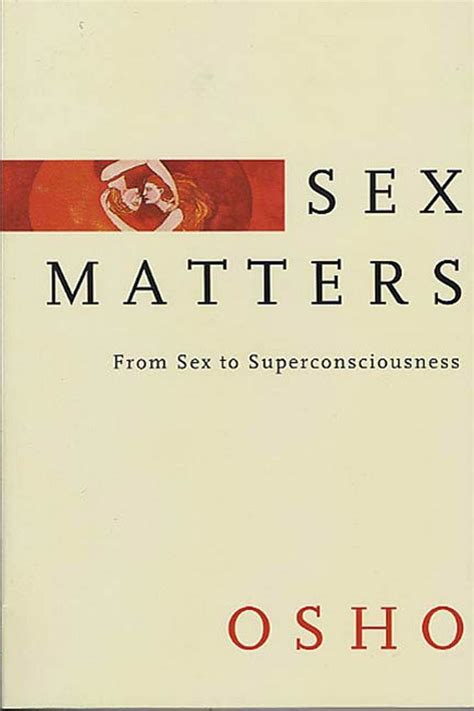 Sex Matters Osho Macmillan