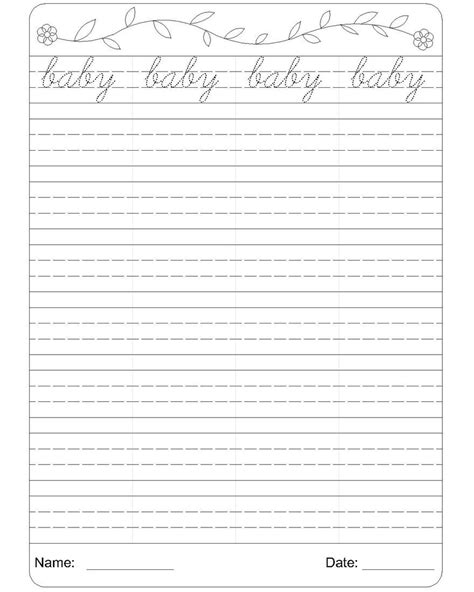 Learn handwriting and penmanship with our cursive writing worksheets. writing worksheets | word cursive writing worksheets ...
