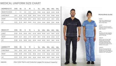 Cintas Uniform Size Chart