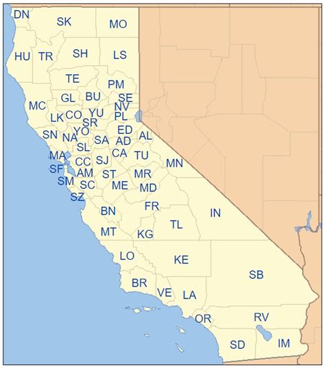 ⊛ Mapa De California 🥇 Político Y Físico Imágenes Hd 2022