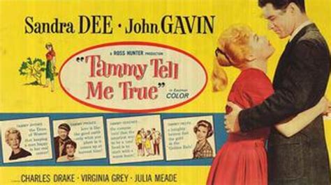 Tammy Tell Me True 1961 Film Sandra Dee John Gavin YouTube