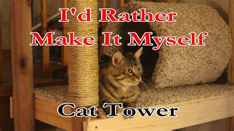 An Awesome And Inexpensive Cat Tower A Simple One Day