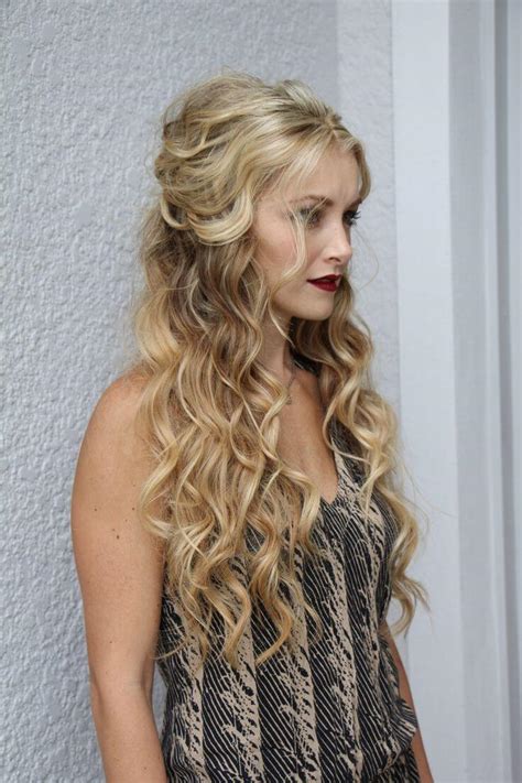 prom hairstyles for curls photos