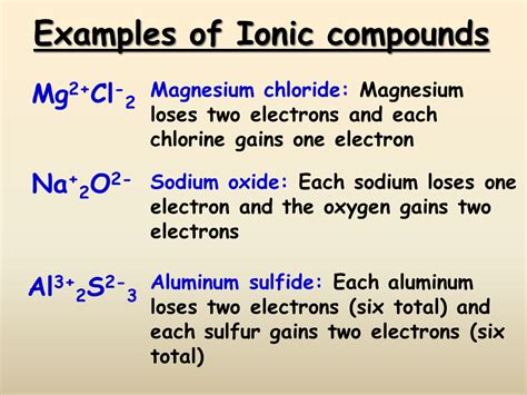 Ionic Bonding Presentation Chemistry