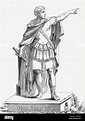 Augusto, Cayo Octavio, 63 BC - 14 AD, Emperador romano Fotografía de ...