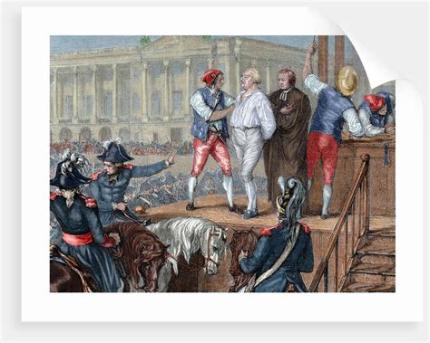 French Revolution Execution Of King Louis Xvi 1754 1793 Posters