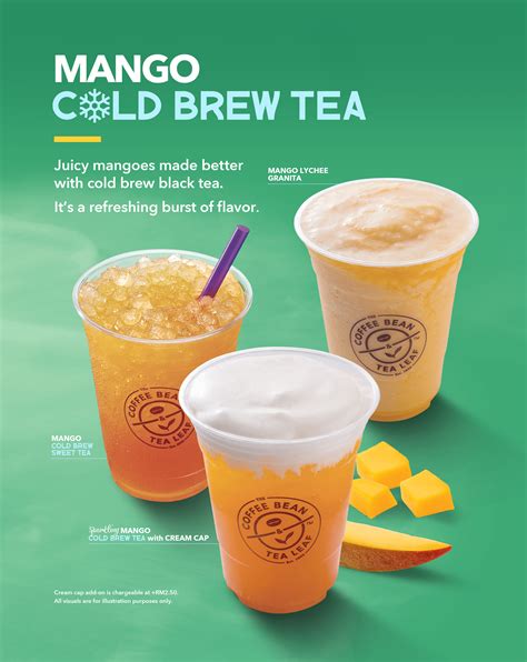 Beat The Summer Heat With Exquisite Cold Brew Teas From The Coffee Bean Tea Leaf Malaysia